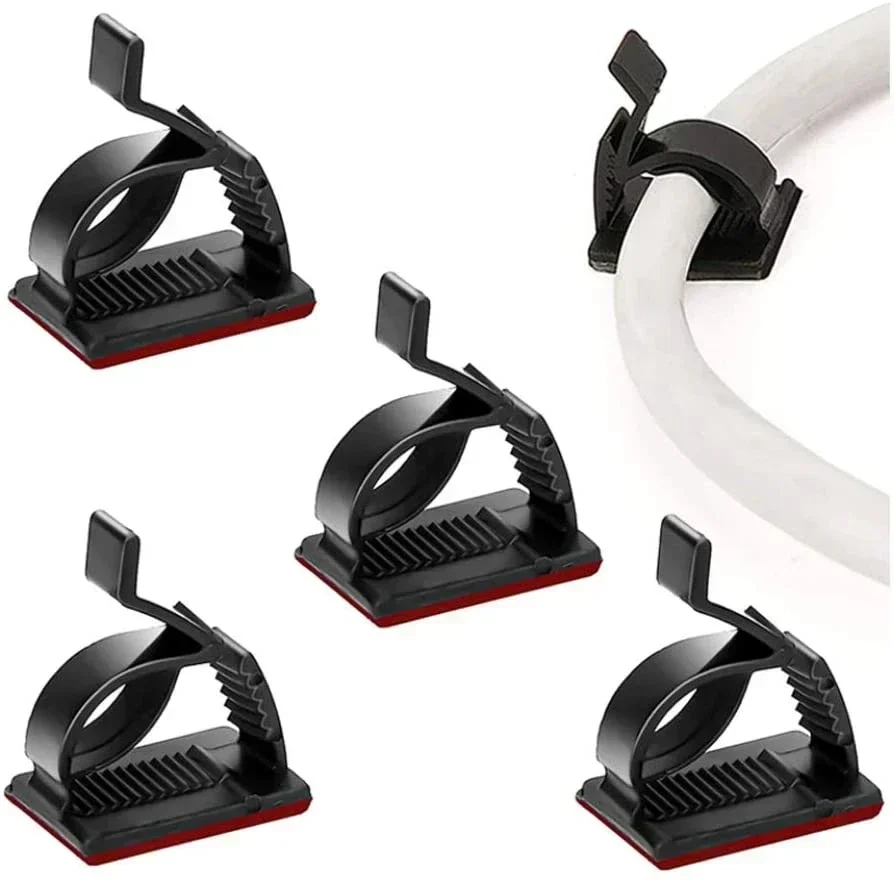 Cable Staple Clip - Adhesive USB Cable Organizer Car Wire