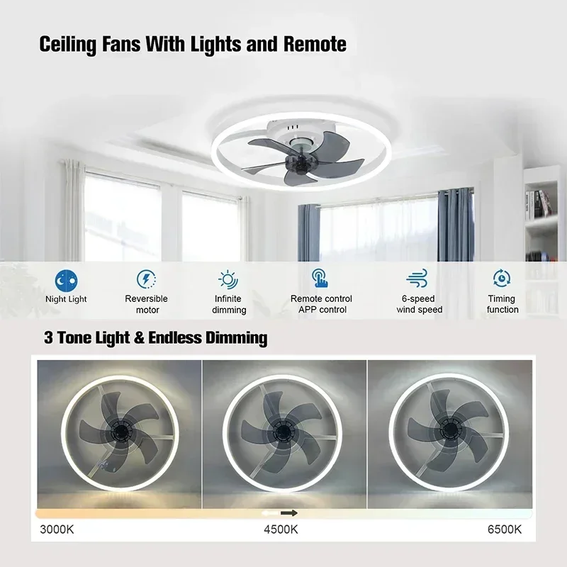 Modern Minimalist Ceiling Moun - огляд і ціна Ceiling Fan Mount