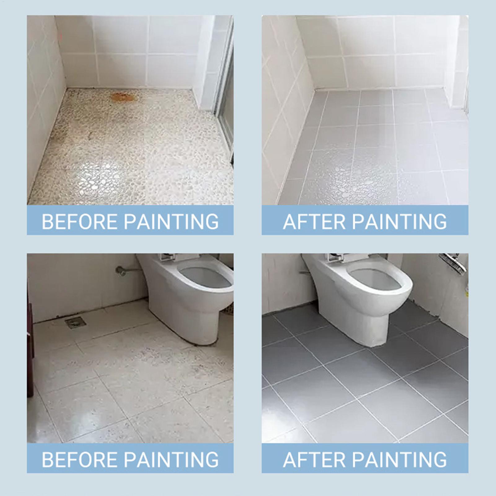500g Tile Paint Semi Gloss Wat - огляд і ціна Spray Paint Primer