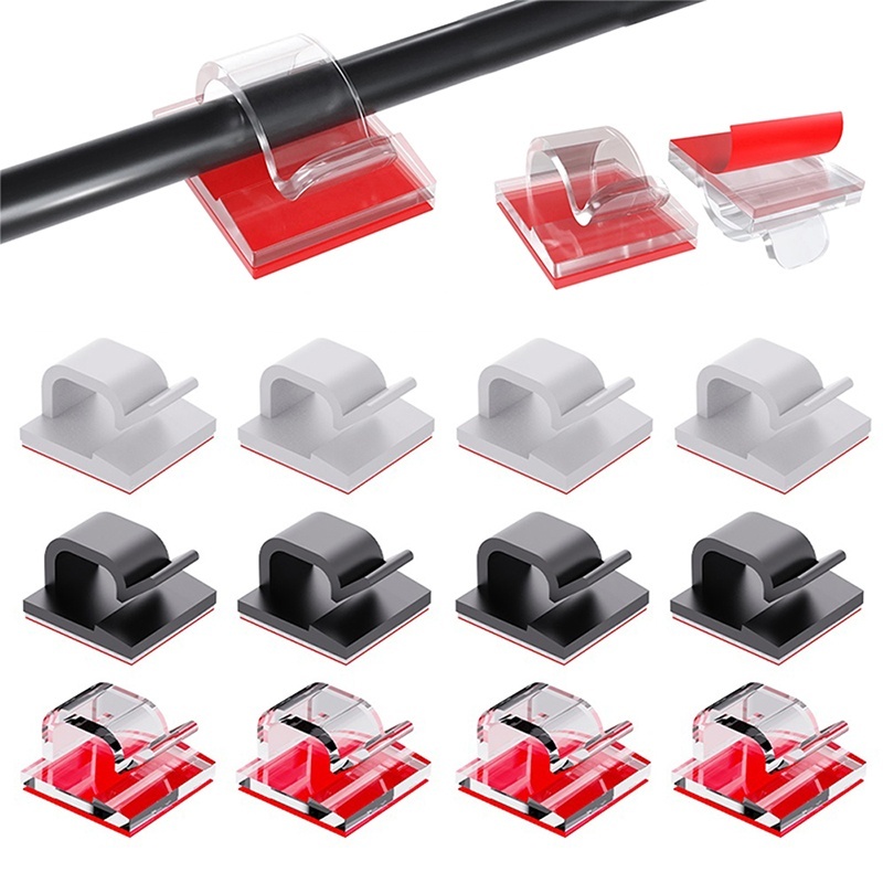 50pcs Cable Organizer Clips Ca - огляд і ціна Cable Staple Clip
