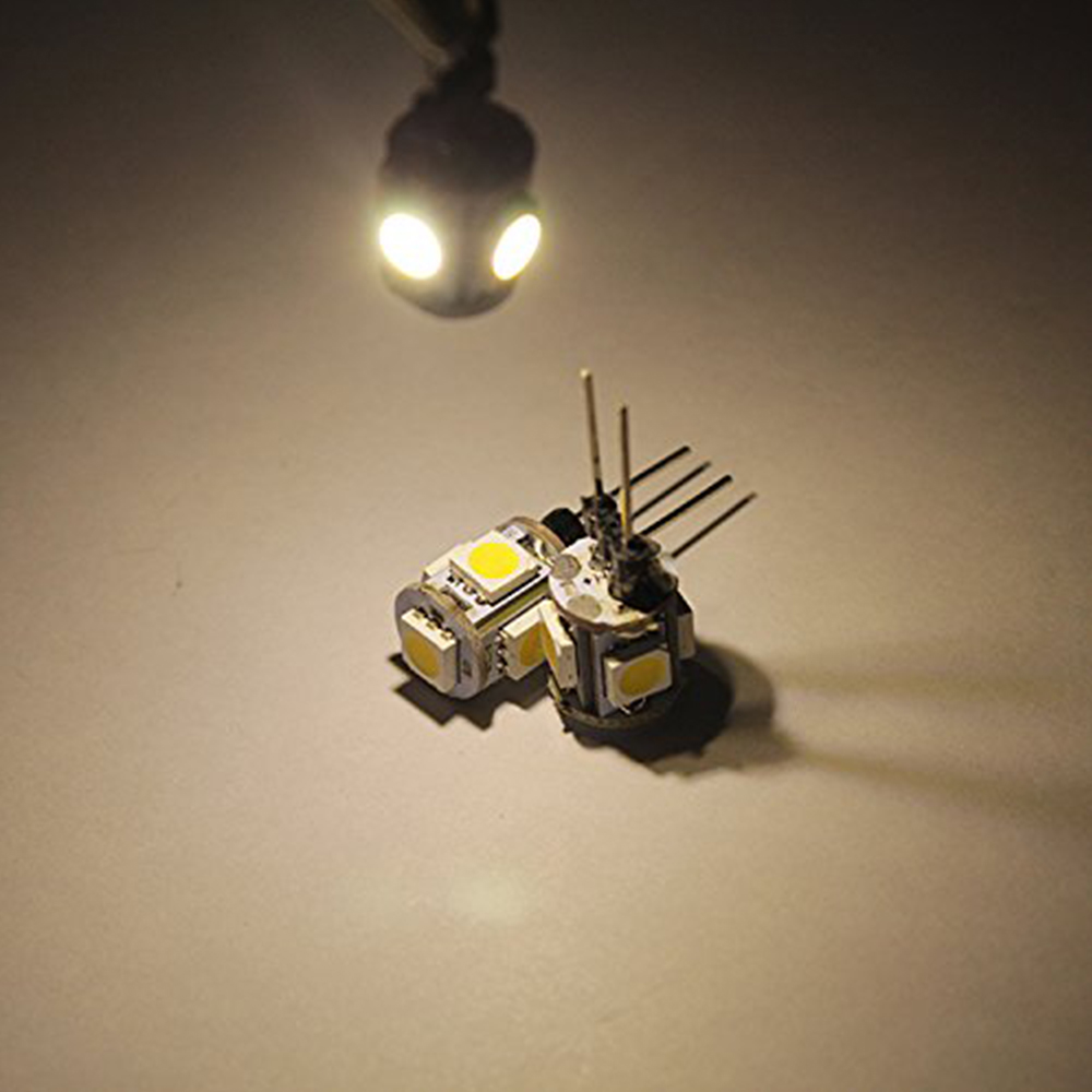 10pcs DC12V G4 5050 5 SMD LED  - огляд і ціна Home Improvement Cars