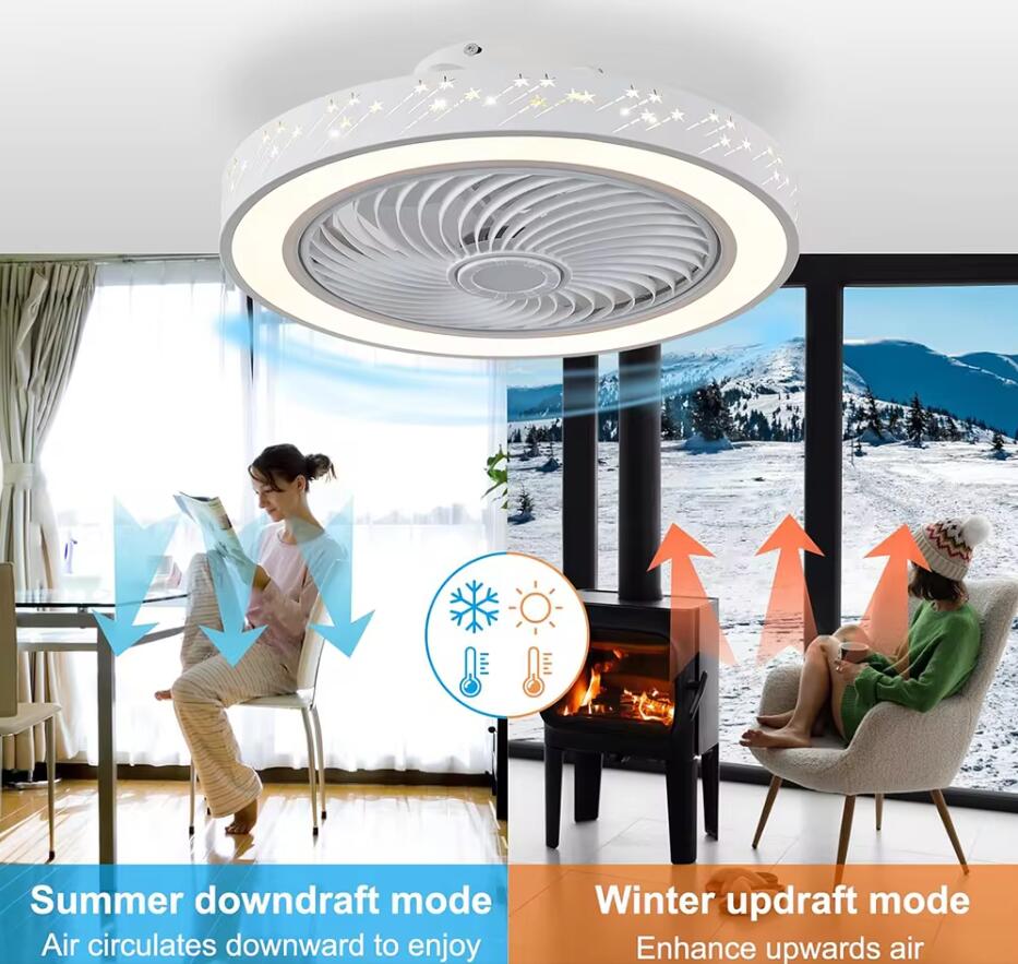 46CM Smart App Ceiling Fan wit - огляд і ціна Ceiling Fan Mount