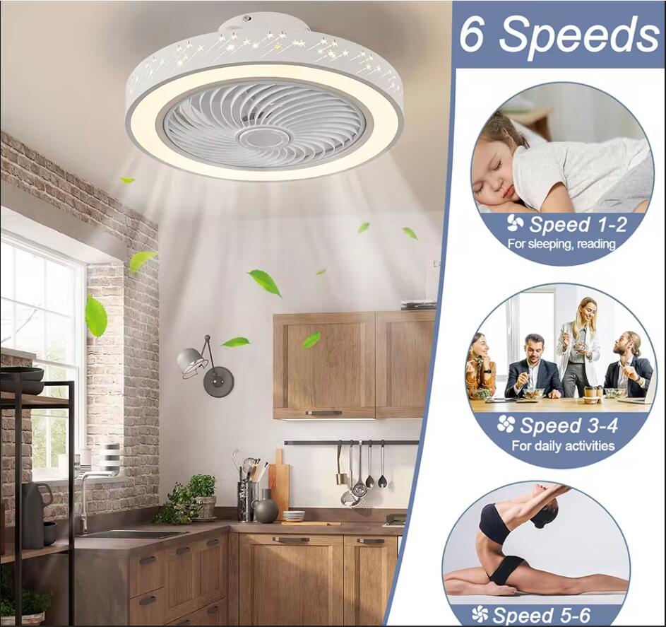 46CM Smart App Ceiling Fan wit - огляд і ціна Ceiling Fan Mount