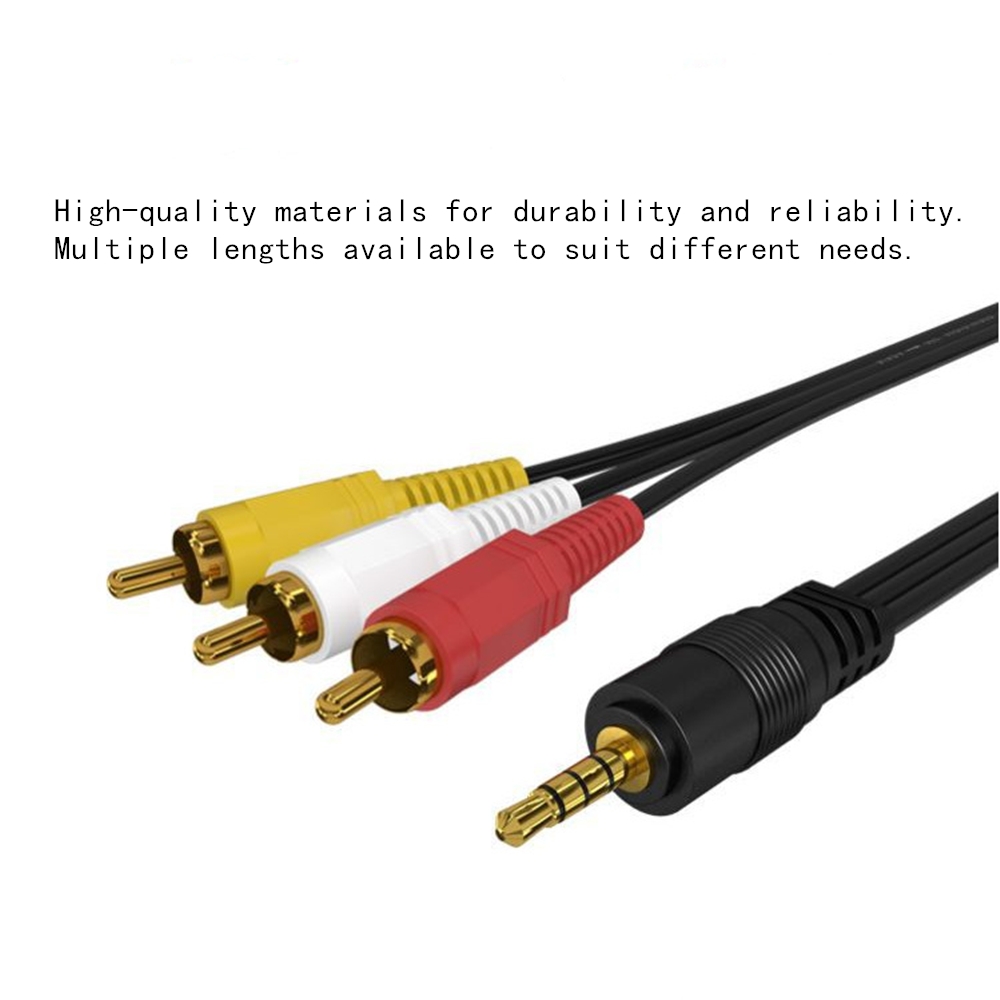 3.5mm to 3 RCA Audio Video Cab - огляд і ціна Home Improvement Videos