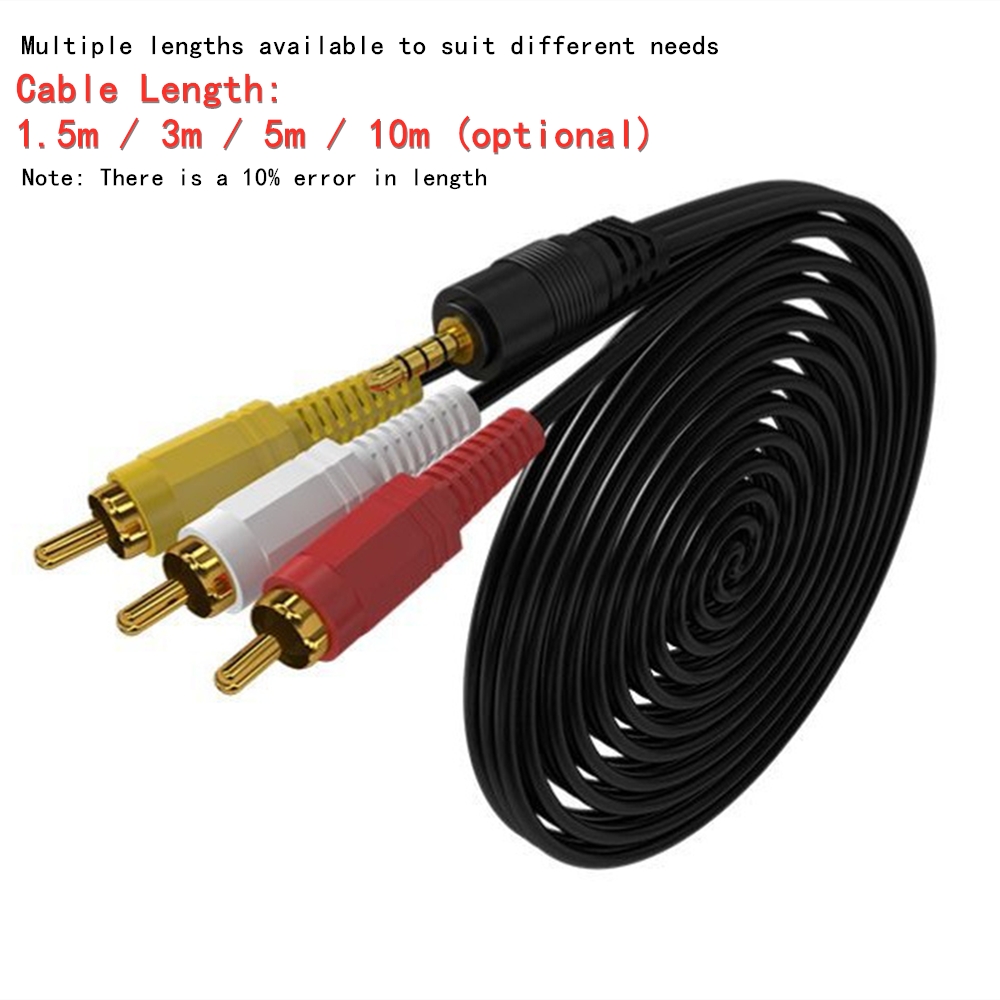 3.5mm to 3 RCA Audio Video Cab - огляд і ціна Home Improvement Videos