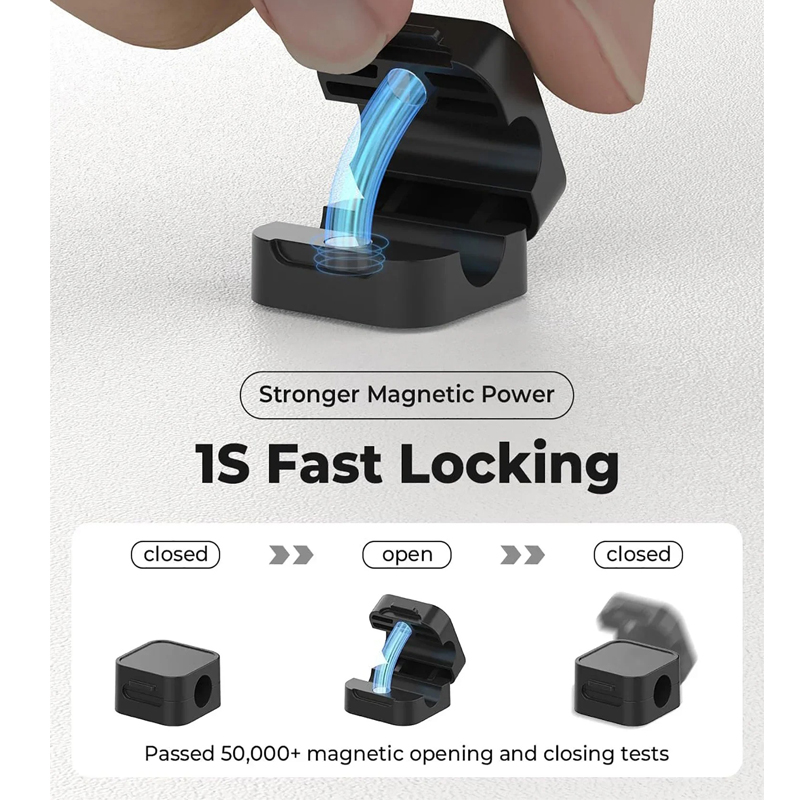 ​Magnetic Cable Clips Adjustab - огляд і ціна Cable Staple Clip
