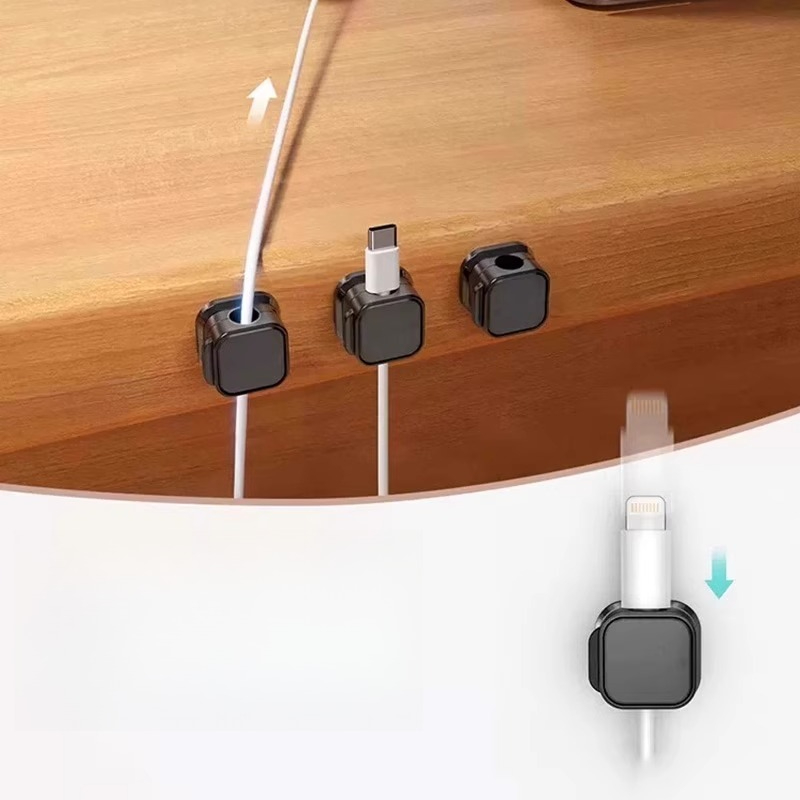 Magnetic Cable Organizer Deskt - огляд і ціна Cable Staple Clip