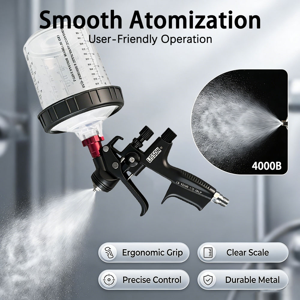Hvlp Spray Gun with Adapter an - огляд і ціна Spray Paint Primer