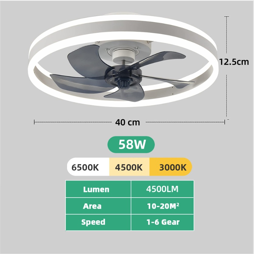 Smart Ceiling Fan with Lights  - огляд і ціна Ceiling Fan Mount