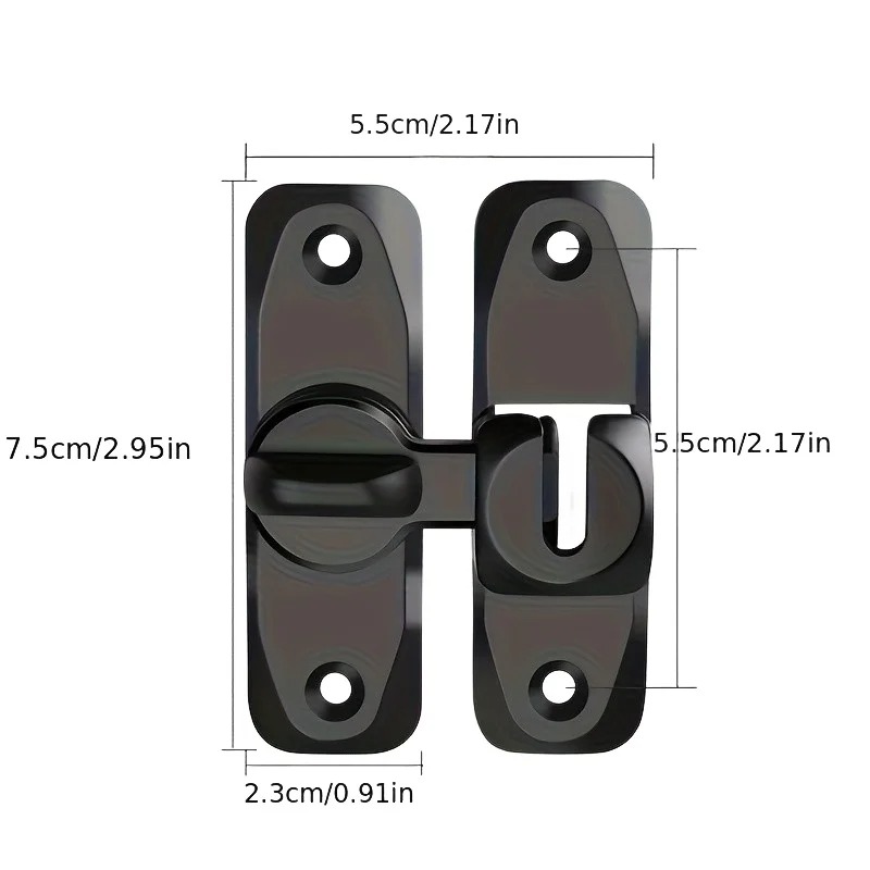 90/180 Degree Flip Door Lock A - огляд і ціна Home Improvement And Services