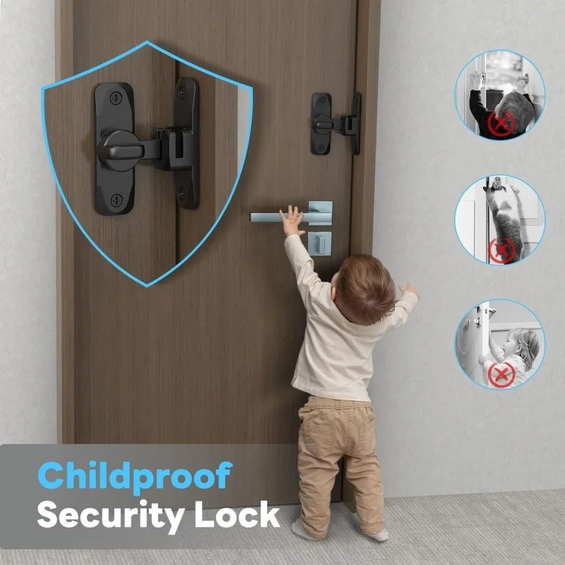 90/180 Degree Flip Door Lock A - огляд і ціна Home Improvement And Services
