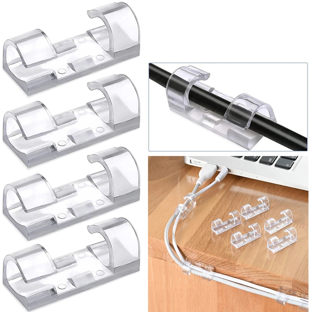 Self Adhesive Cable Management - огляд і ціна Cable Staple Clip