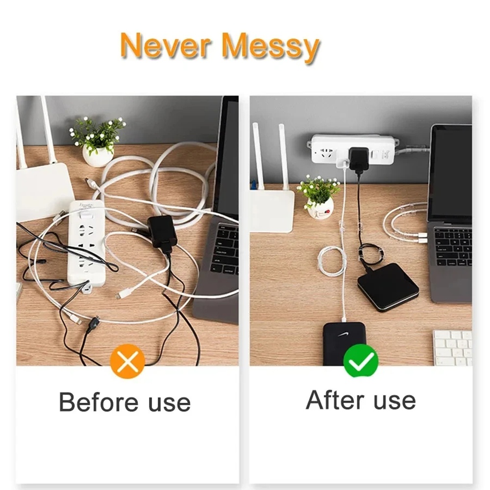 Self Adhesive Cable Management - огляд і ціна Cable Staple Clip